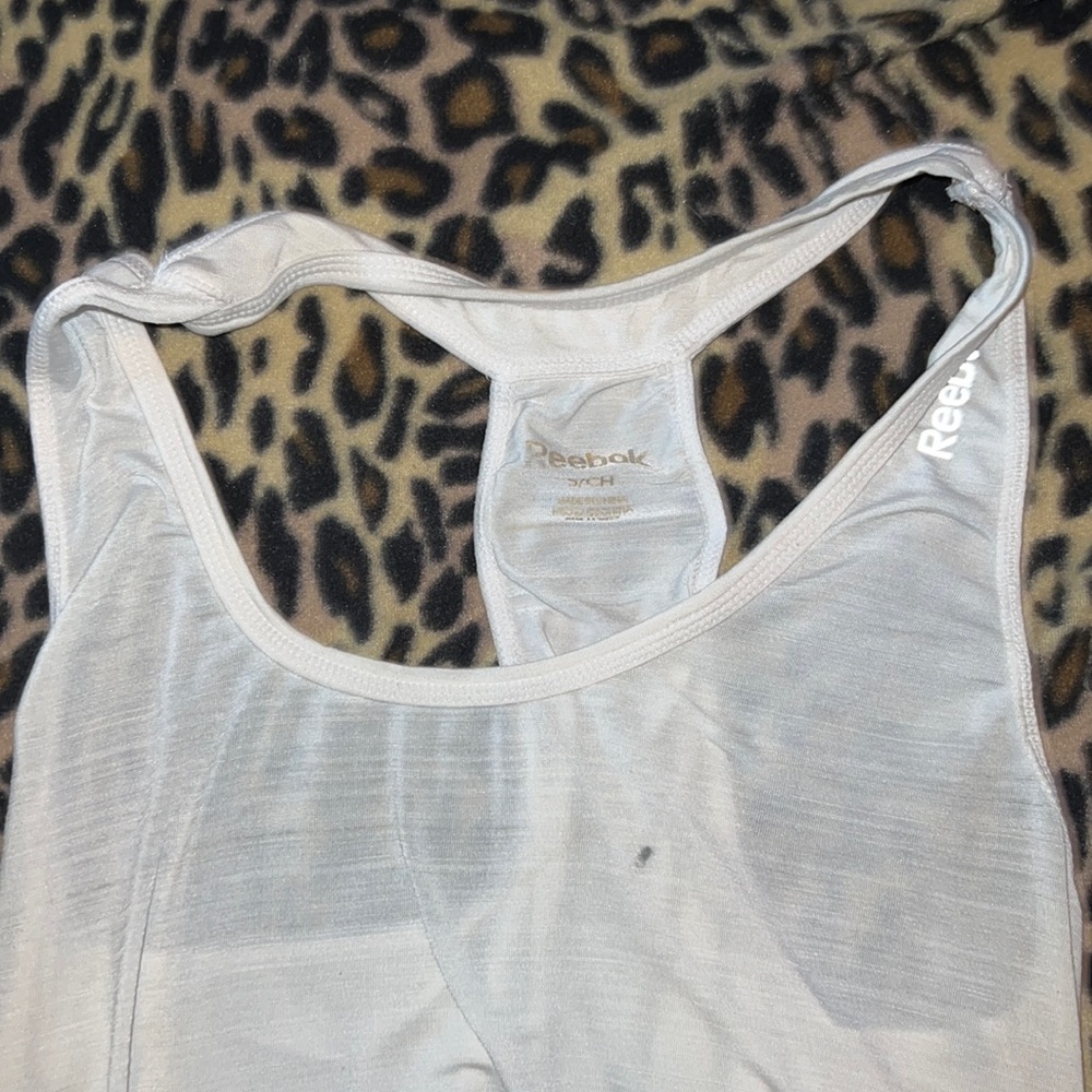 White tank top